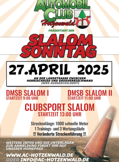 Slalom Sonntag 2025